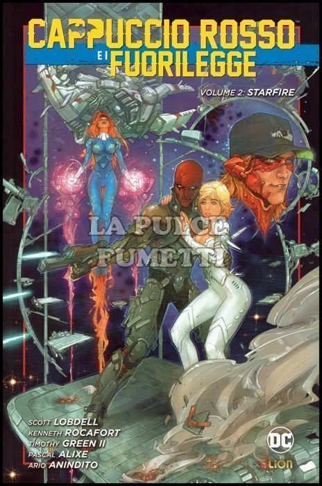 NEW 52 LIBRARY - CAPPUCCIO ROSSO E I FUORILEGGE # 2: STARFIRE